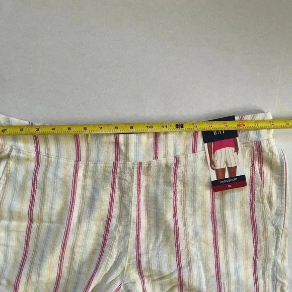GAP Women’s XL Linen Shorts Pull-On Elastic Waist Lightweight Summer Casual - Picture 7 of 12